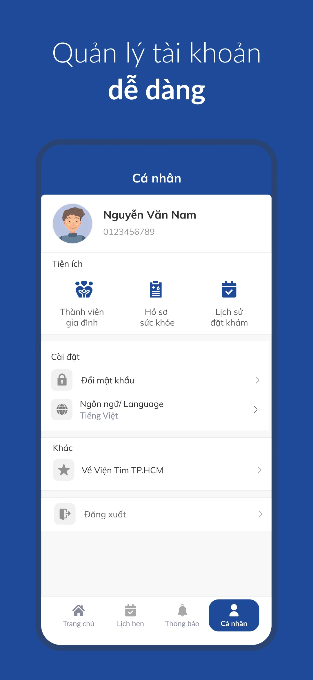 Viện Tim TP.HCM screenshot